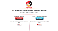 Desktop Screenshot of pogeepakistan.com